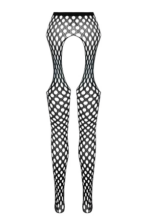 Passion ECO S003 Wyrób pończoszniczy pończochy z pasem, black