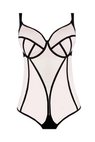 Unikat Griselda Body klasyczne, czarny/beż