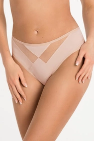 Gorsenia K567/1 Vicky Majtki brazyliany, beżowy