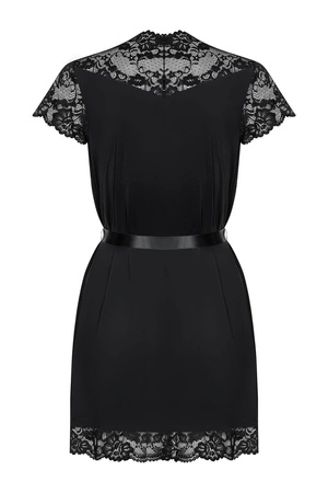 Obsessive 810-PEI-1 Nocna peniuar, czarny