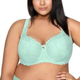 Mat 053/22 Carmela Big Biustonosz usztywniany, seledyn