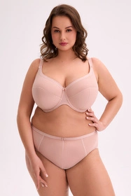 Gaia 1058M Sonia Maxi Biustonosz półusztywniany, różowy