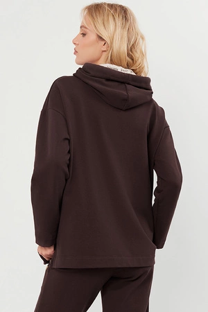 Italian Fashion Lagos dł.r. Bluza nierozpinana, brąz