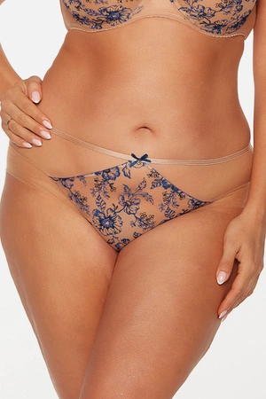 Bella Misteria 38-101 Wiosenny Kwiat Majtki figi, beżowo-niebieski