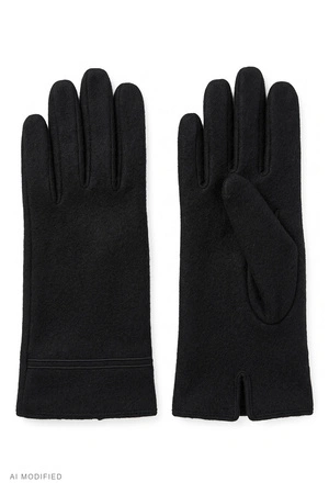Vivisence MR7205 Rękawiczki dzianinowe, black