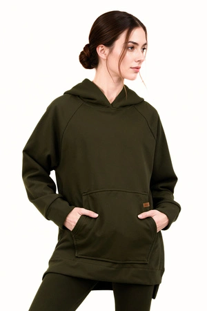 Vivisence 9006 Bluza nierozpinana, zielony