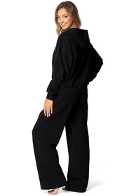 Dkaren DK-K-B8 Komplet bluza+spodnie, czarny