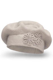 Vivisence 7007 Nakrycie głowy beret, beżowy