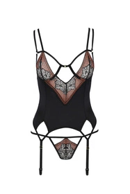 Casmir Mirella corset Gorset sexy, black