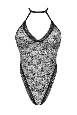 Obsessive Xenita teddy Body sexy, czarny