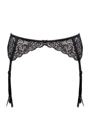 Vena VPP-235 Pas do pończoch niski, czarny