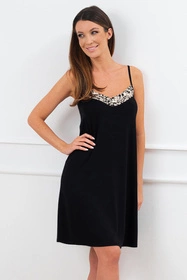 Italian Fashion Birma ws.r. Nocna koszula, czarny