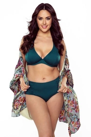 Vivisence 3215 Kostium kąpielowy biustonosz miękki, zielony