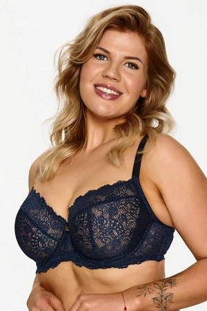 Lupo 2619 BIG Biustonosz miękki, granat