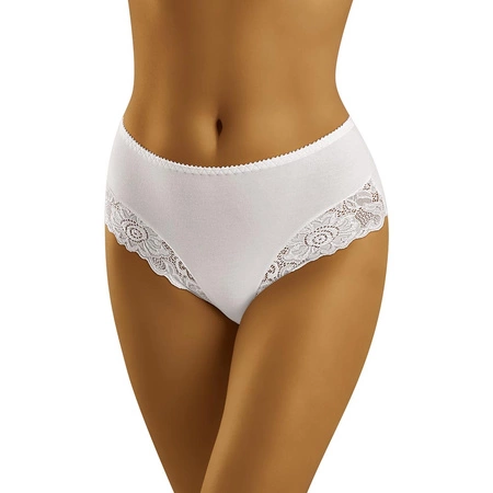 Wol-Bar Eco-Gi Majtki figi, biały