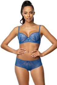 Mat 3637/11 Marina Biustonosz push-up, niebieski