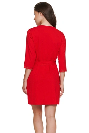 Doctor Nap SWW.5133 Nocna szlafrok, red allure