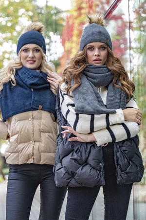 Vivisence 7041 Nakrycie głowy czapka, ciemnoszary