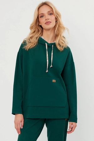 Italian Fashion Lagos dł.r. Bluza nierozpinana, c.zielony