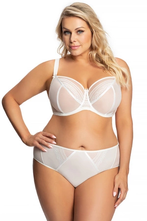 Gorsenia K672 Martynika Majtki figi, kremowy