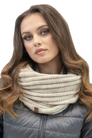 Vivisence 7019S Szalik lub apaszka szalik, be�owy
