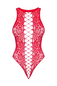 Obsessive B120 Body Body sexy, czerwony