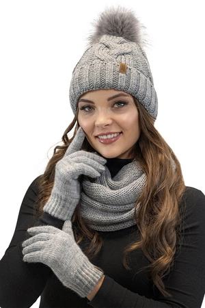 Vivisence 7014 Nakrycie głowy czapka, jasnoszary