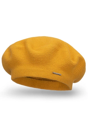 Vivisence 7005 Nakrycie głowy beret, miodowy