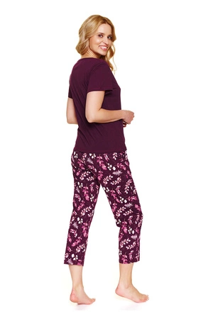 Doctor Nap PM.7267 Nocna piżama, burgundy