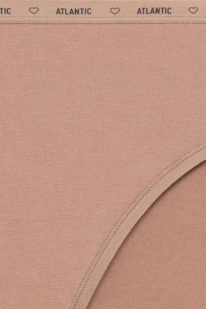 Atlantic 3CLP-010 3-pack Majtki figi, ecru/beż/ciemny beż