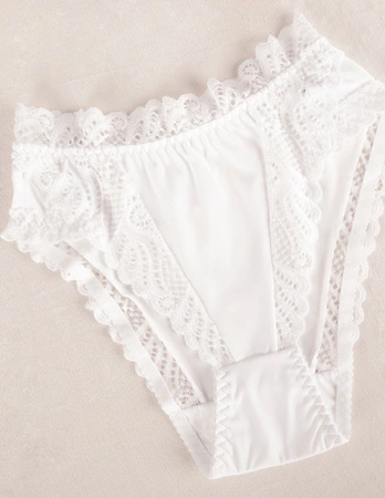 Wol-Bar Abra 3-pak Majtki figi, biały