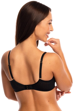 Bella Misteria 36-74 Klasyczna Elegancja Biustonosz miękki, beżowo-czarny