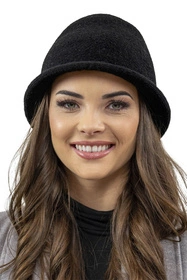 Vivisence 7044 Nakrycie głowy kapelusz, czarny