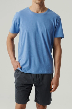 Atlantic NMP-379  Nocna piżama, niebieski/grafit