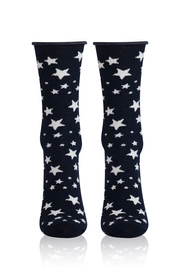 Italian Fashion Libra Skarpety za kostkę, granat/ecru