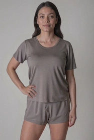 Vivisence 2201 Nocna koszulka, szary