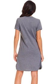 Doctor Nap TM.9301 Nocna koszula, dark grey