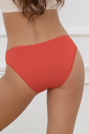 Italian Fashion Lajla midi Majtki figi, czerwony