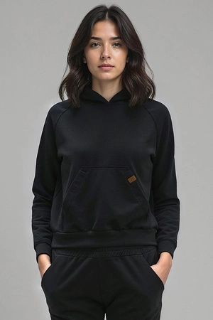 Vivisence 9003 Bluza nierozpinana, czarny