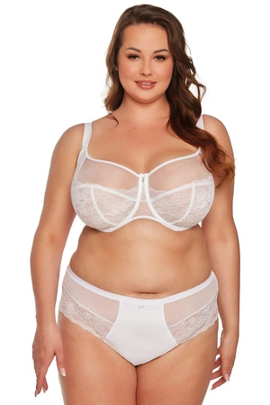 Gaia 1253M Tonia Maxi Biustonosz miękki, biały