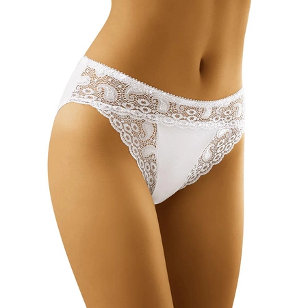 Wol-Bar Lisa II Majtki figi, biały