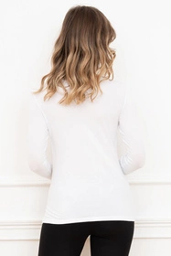 Italian Fashion Ibiza dł.r. Koszulka z długim rękawem, biały