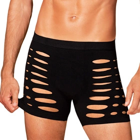 Obsessive M104 boxer Majtki bokserki, czarny