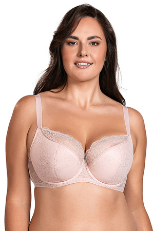 Vivisence 1045 Biustonosz p�usztywniany, r�owy