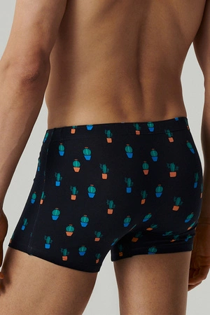 Atlantic 2MHH-005 2-pack Majtki bokserki, granat/róż