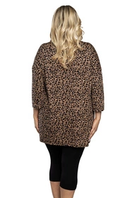 Italian Fashion Pantera r.3/4 sp.3/4 Nocna piżama, druk/czarny