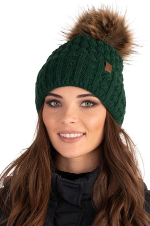 Vivisence 7015 Kmpl+R Komplet czapka+szalik+rękawiczki, zielony