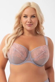 Gorsenia K907 Perla Biustonosz miękki, szary