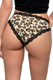 Moraj BCL1900-006/2 pak Majtki figi, czarny/ecru