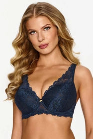 Lupo 2618 Biustonosz push-up, granat